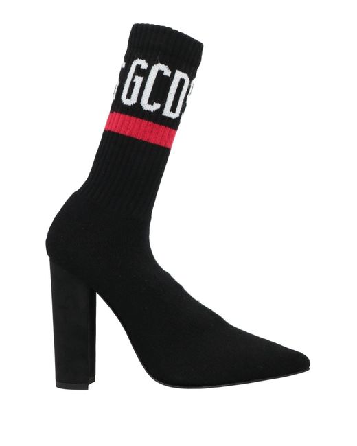 Gcds Black Ankle Boots