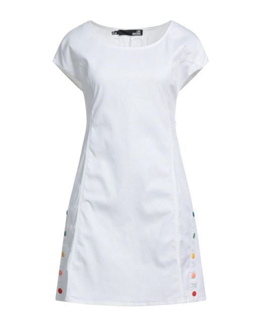 Love Moschino Blue Mini Dress