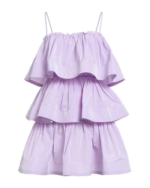 Nenette Purple Mini Dresses