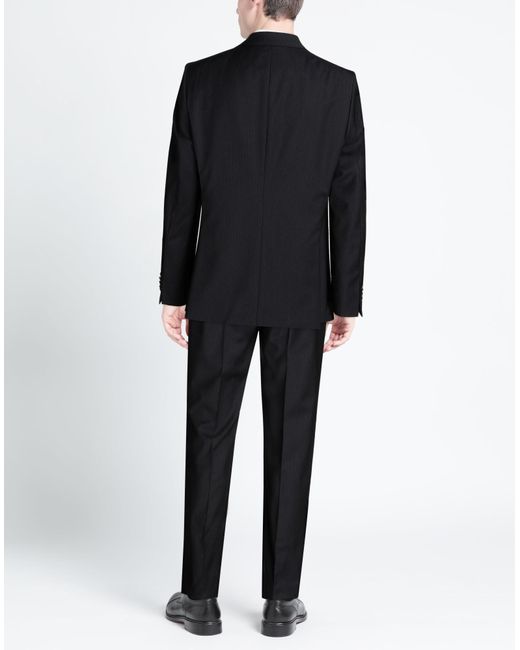 EDUARD DRESSLER Black Suit for men