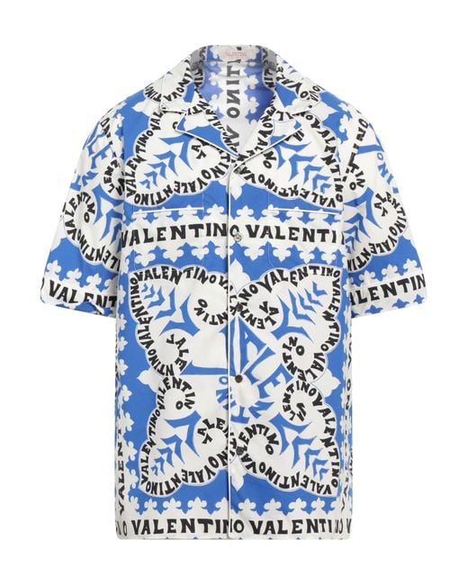 Valentino Garavani Blue Shirt for men