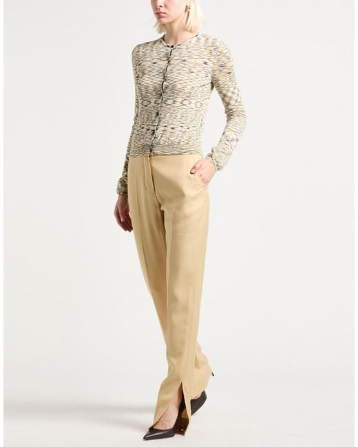Missoni White Cardigan Wool, Polyamide, Elastane