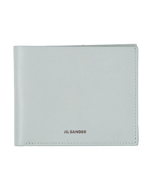 Jil Sander Gray Wallet Leather for men