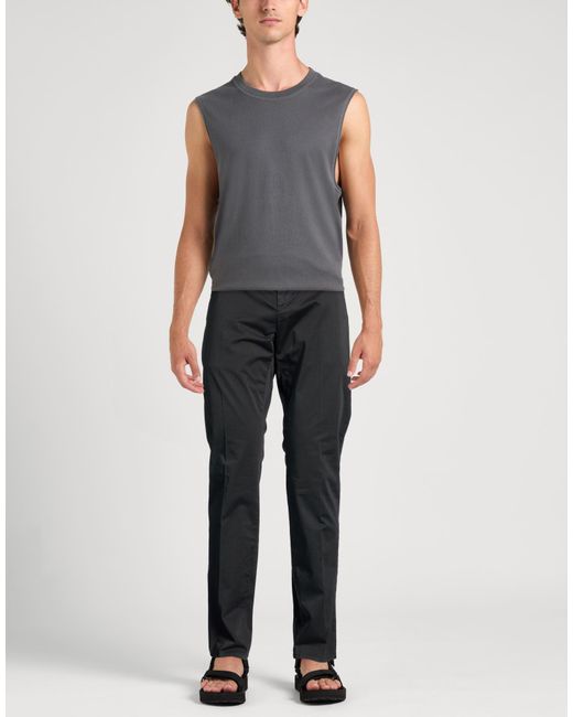 Dondup Gray Pants Cotton, Elastane for men