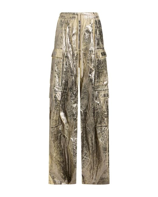 Rick Owens Natural Pants Polyamide
