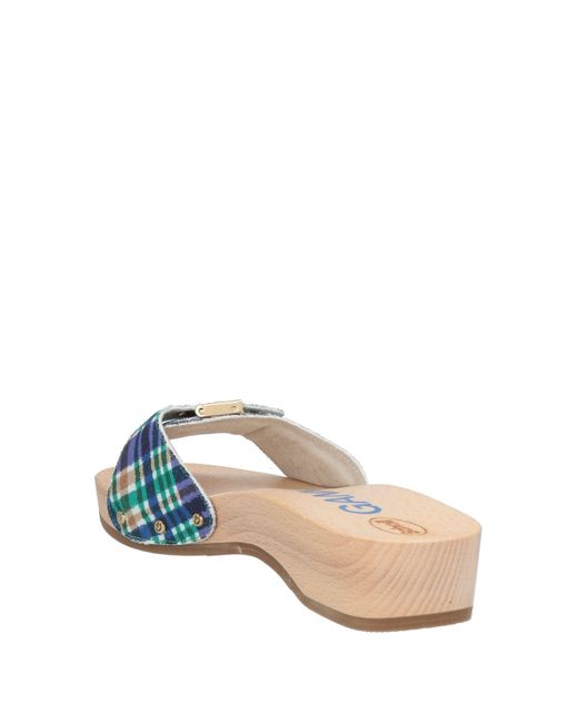 Ganni Blue Mules & Clogs