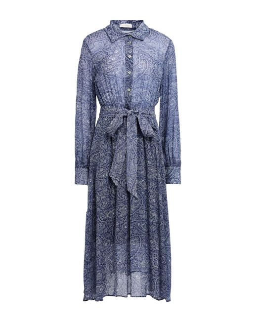 Vestito Midi di Camicettasnob in Blue