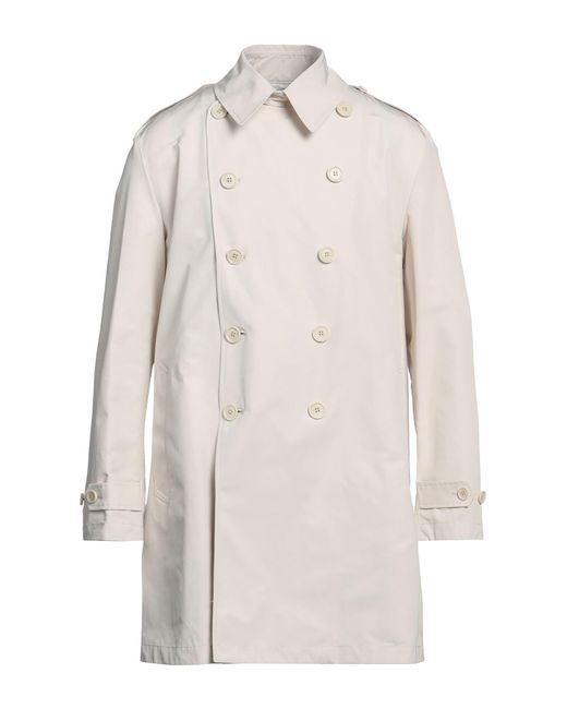 Aspesi White Overcoat & Trench Coat for men