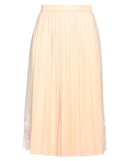 Burberry Natural Midi Skirt