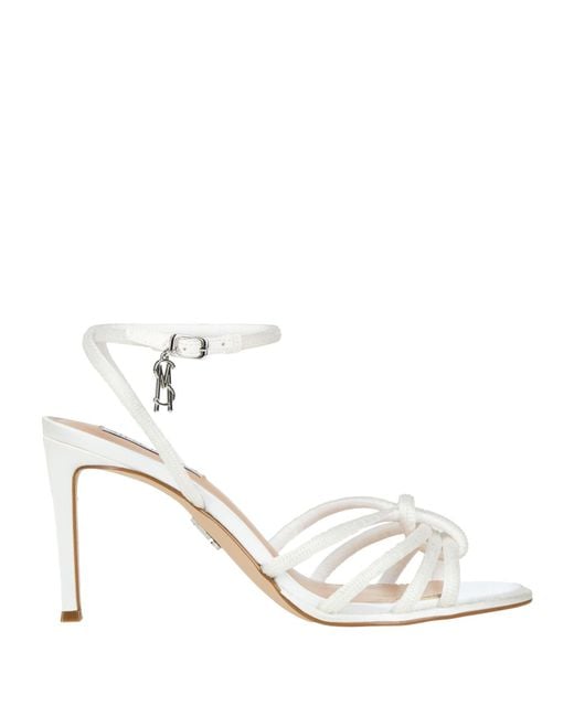 Steve Madden White Sandals