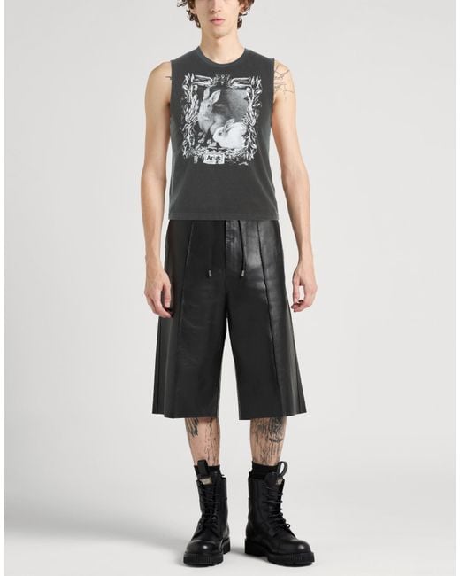 Aries Black T-Shirt Cotton for men