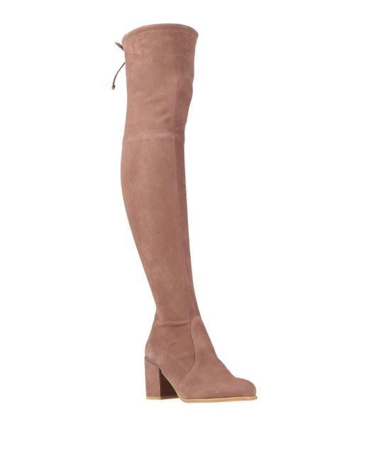 Stuart Weitzman White Boots
