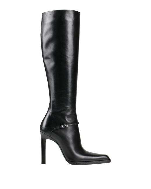 Saint Laurent Black Boot Calfskin