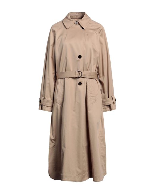 Woolrich Natural Overcoat & Trench Coat