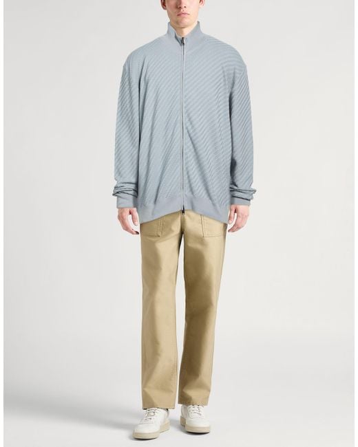 Brioni Blue Cardigan for men