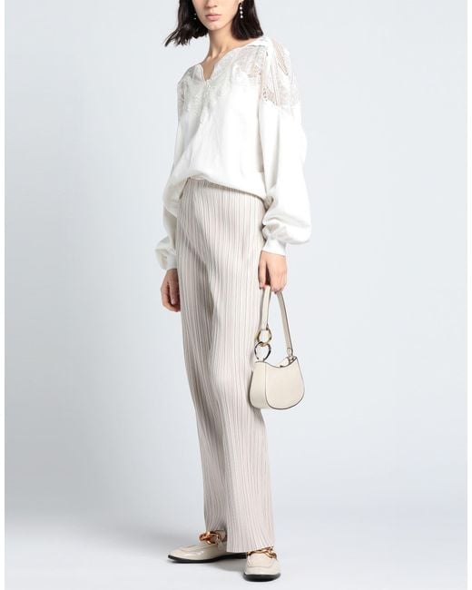 Alberta Ferretti White Jumper