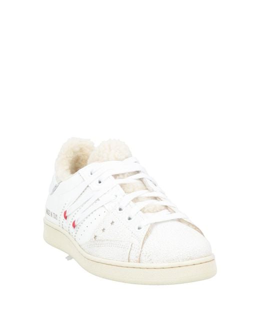HIDNANDER White Sneakers Leather