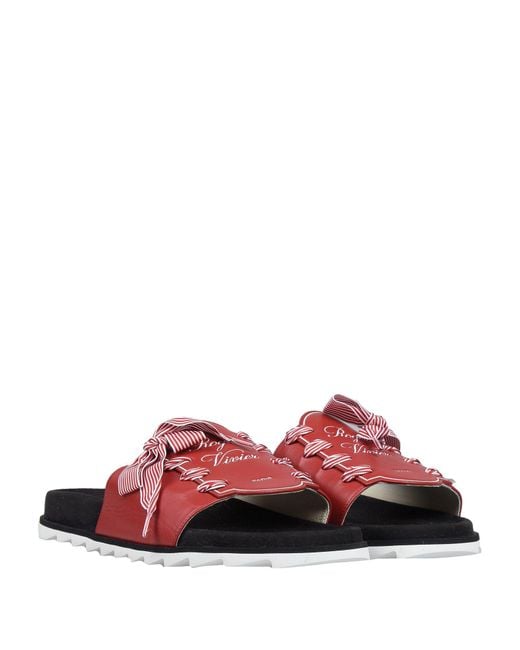 Roger Vivier Red Sandals