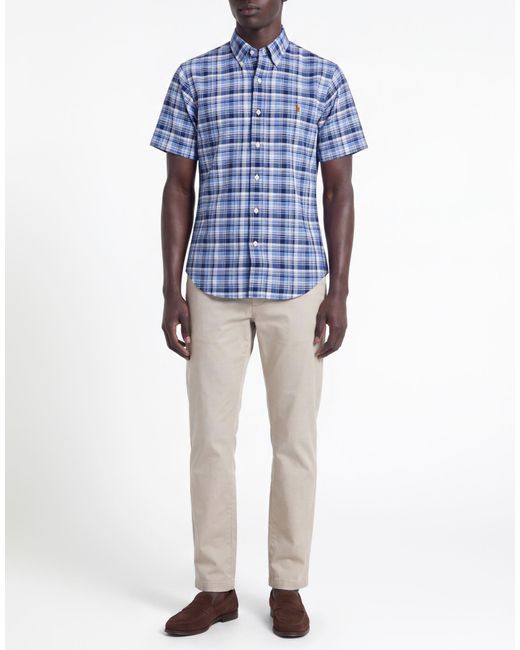 Polo Ralph Lauren Blue Shirt for men