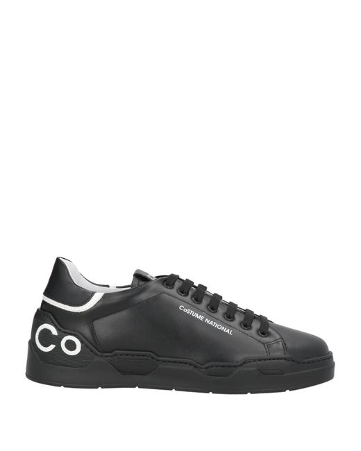 CoSTUME NATIONAL Black Trainers for men