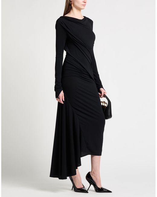 Givenchy Black Maxi Dress Viscose, Polyamide, Elastane