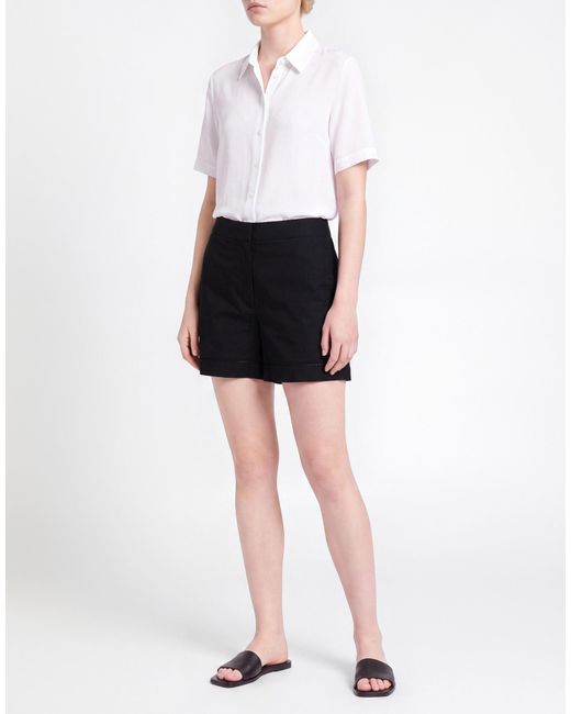 Theory Black Shorts & Bermuda Shorts