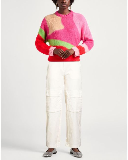 Kaos White Pants Cotton, Elastane