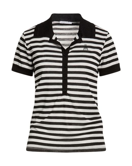 Patrizia Pepe Black Polo Shirts