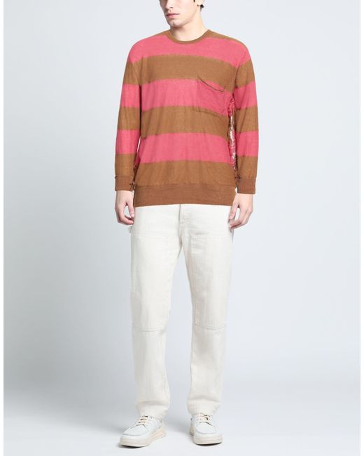 Pullover Amaranto de hombre de color Pink