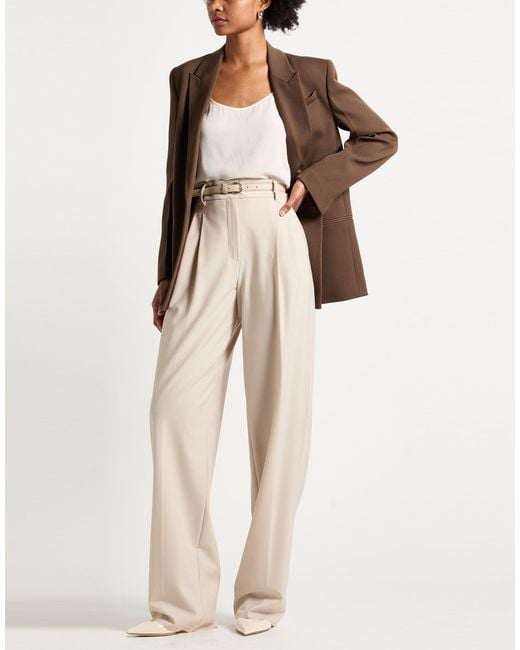 Max Mara Natural Pants Virgin Wool, Elastane