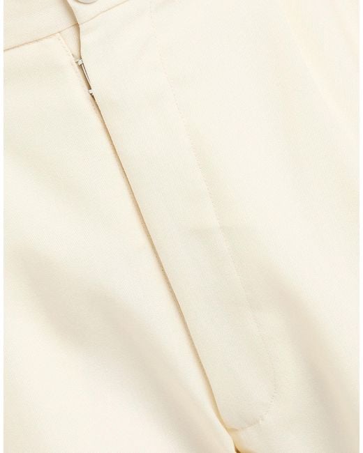 Maison Margiela Natural Pants Mohair Wool, Silk for men