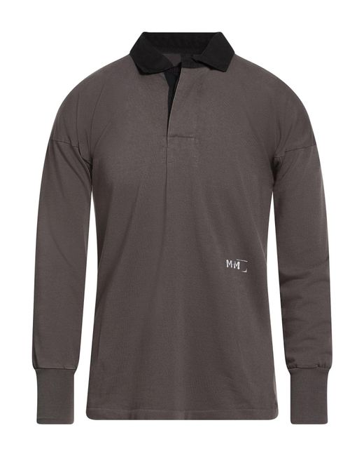 Maison Margiela Gray Polo Shirts for men