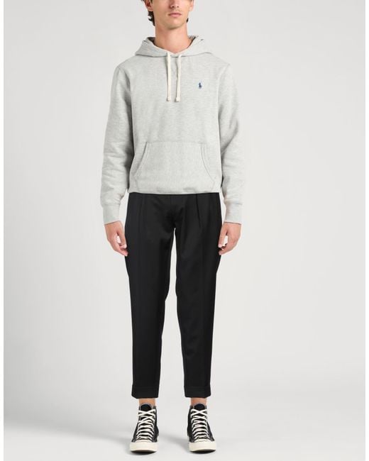 Michael Coal Black Trouser for men