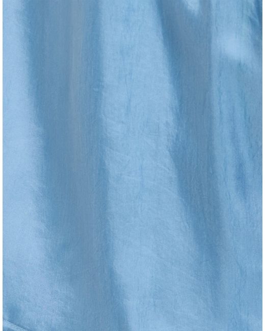 MSGM Blue Shorts & Bermuda Shorts Cupro for men