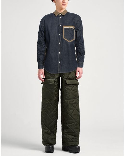 Camicia Jeans di DSquared² in Blue da Uomo