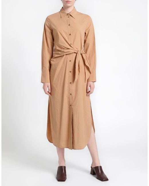 Ottod'Ame Natural Midi Dress