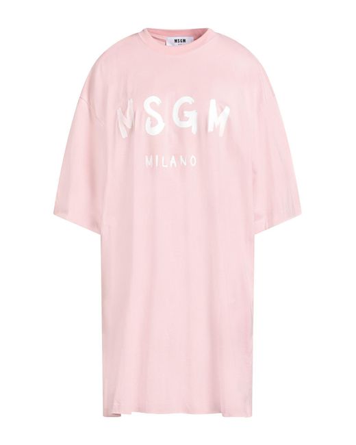 Minivestido MSGM de color Pink