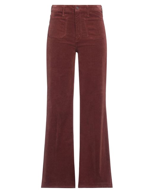 Mother Red Trouser