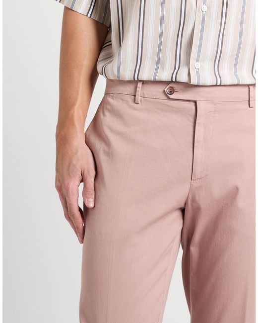Lardini Pink Pants Cotton, Elastane for men