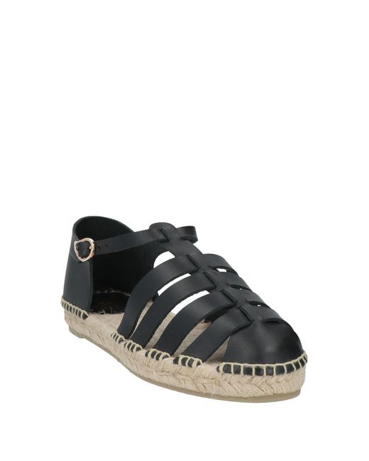 Castaner Black Espadrilles
