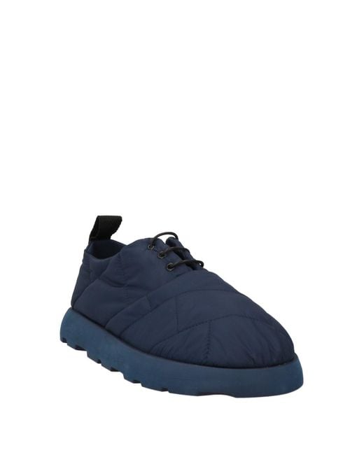 PIUMESTUDIO Blue Sneakers Textile Fibers for men