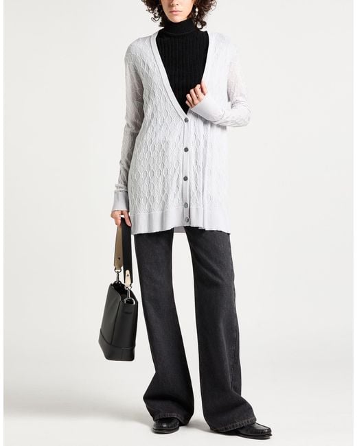 Drumohr White Cardigans