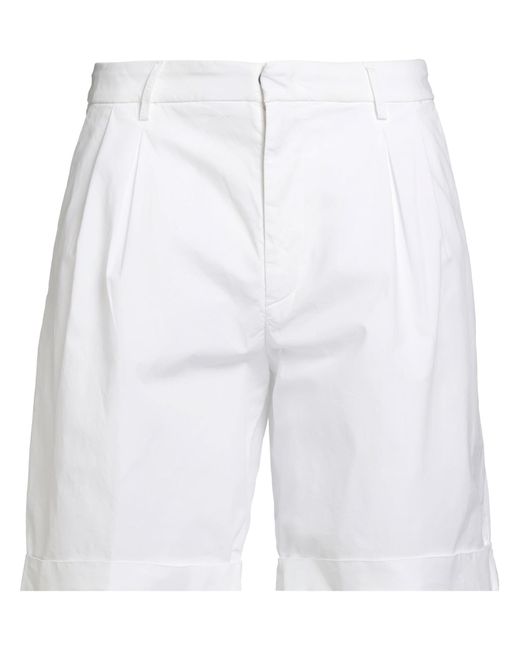 Dondup White Shorts & Bermuda Shorts for men