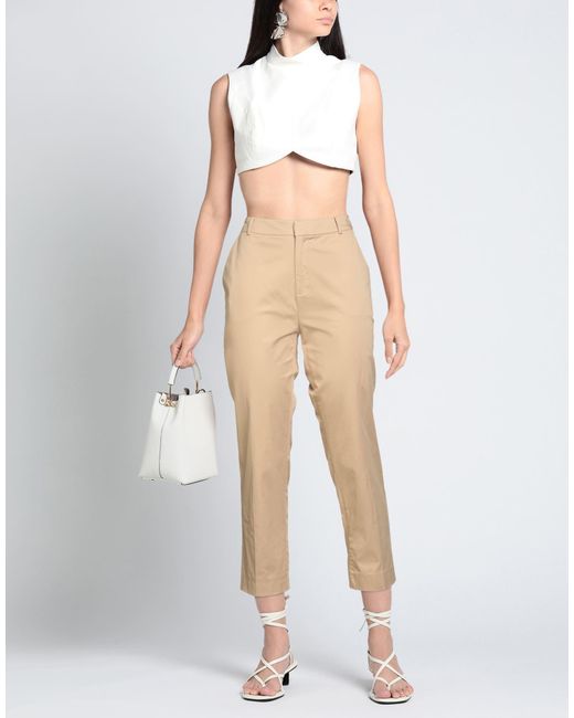 MA PETITE CAPSULE Natural Trouser