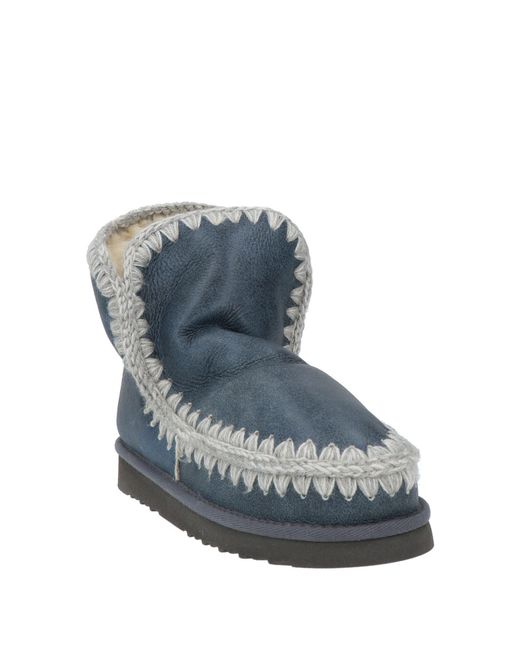 Mou Blue Ankle Boots