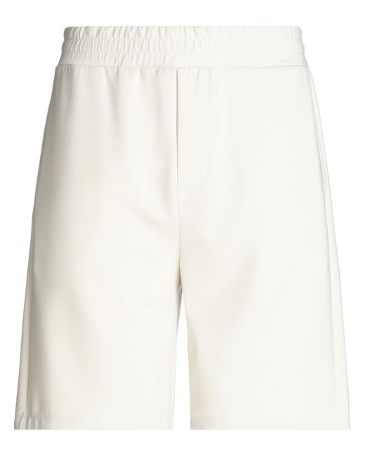KIEFERMANN White Shorts & Bermuda Shorts for men