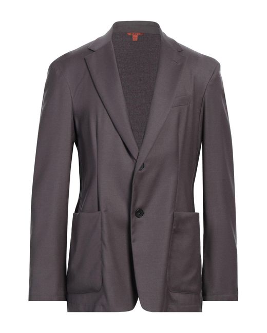 Barena Purple Blazer Virgin Wool, Elastane for men