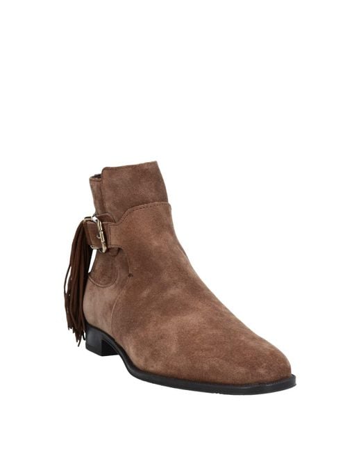 Tod's Brown Ankle Boots