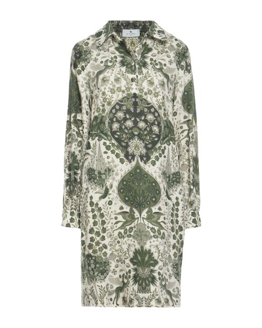 Etro White Midi Dress