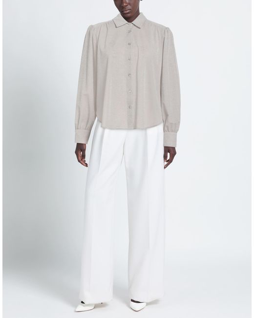 Purotatto Gray Shirt Modal, Polyester, Polyamide, Elastane
